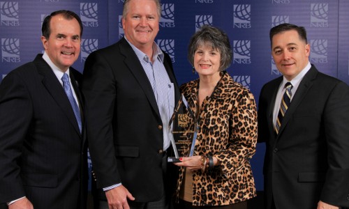 Jim Sanders and Peggy Campbell, NRB Radio Impact Award (2014)