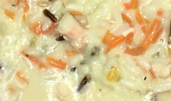 Recipe: Creamy Chicken & Wild Rice Soup