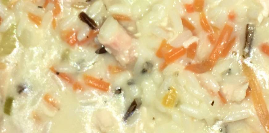 Recipe: Creamy Chicken & Wild Rice Soup