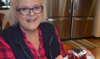 Red Velvet Poke Cake